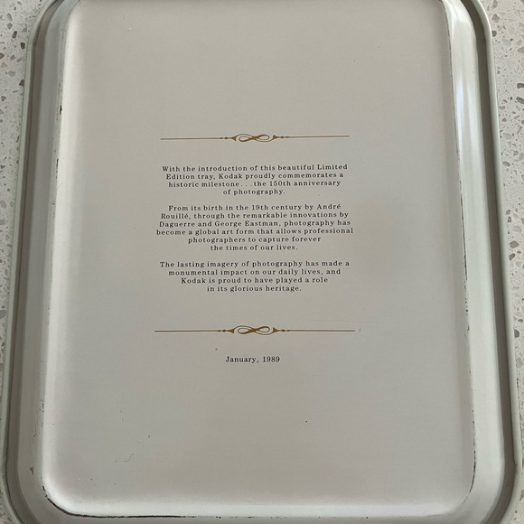 Kodak 150th Anniversary Vintage Photography Collector Tray - Picture 2 of 2